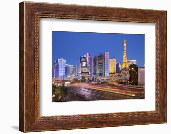 Ballys Hotel, Paris Las Vegas Hotel, Strip, South Las Vegas Boulevard, Las Vegas, Nevada, Usa-Rainer Mirau-Framed Photographic Print