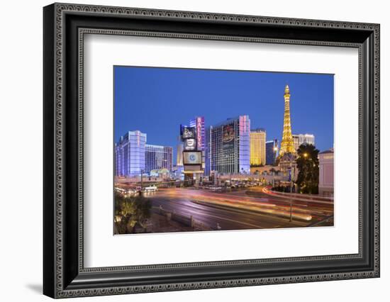 Ballys Hotel, Paris Las Vegas Hotel, Strip, South Las Vegas Boulevard, Las Vegas, Nevada, Usa-Rainer Mirau-Framed Photographic Print