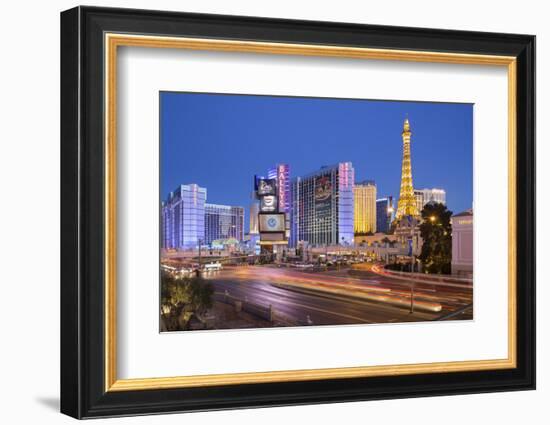 Ballys Hotel, Paris Las Vegas Hotel, Strip, South Las Vegas Boulevard, Las Vegas, Nevada, Usa-Rainer Mirau-Framed Photographic Print