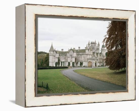 Balmoral Castle, Aberdeenshire, Highland Region, Scotland, United Kingdom-R H Productions-Framed Premier Image Canvas