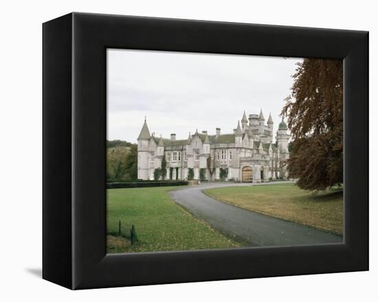 Balmoral Castle, Aberdeenshire, Highland Region, Scotland, United Kingdom-R H Productions-Framed Premier Image Canvas
