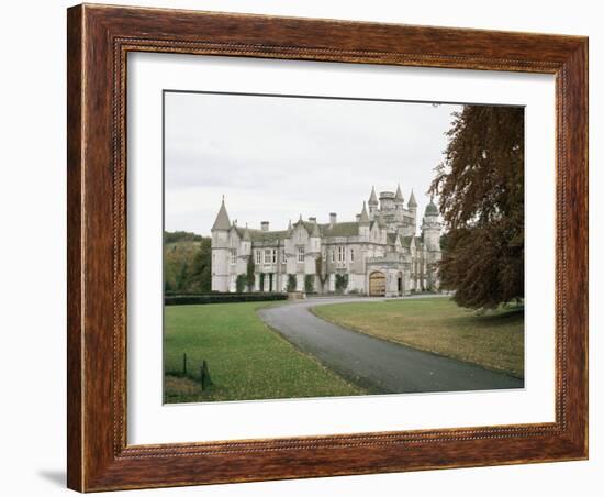 Balmoral Castle, Aberdeenshire, Highland Region, Scotland, United Kingdom-R H Productions-Framed Photographic Print