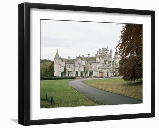 Balmoral Castle, Aberdeenshire, Highland Region, Scotland, United Kingdom-R H Productions-Framed Photographic Print