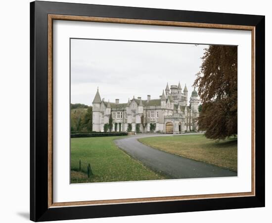 Balmoral Castle, Aberdeenshire, Highland Region, Scotland, United Kingdom-R H Productions-Framed Photographic Print