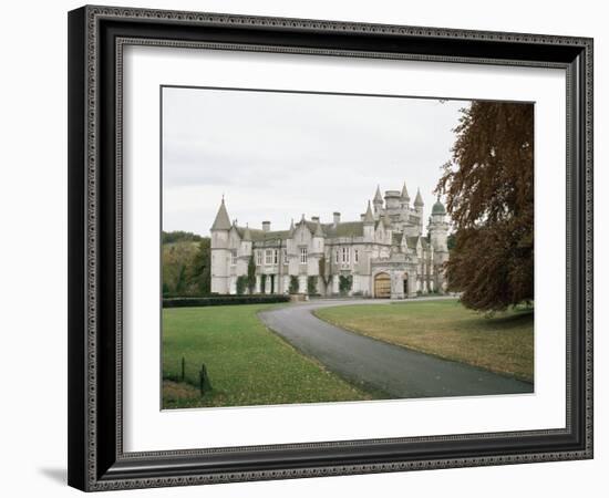 Balmoral Castle, Aberdeenshire, Highland Region, Scotland, United Kingdom-R H Productions-Framed Photographic Print