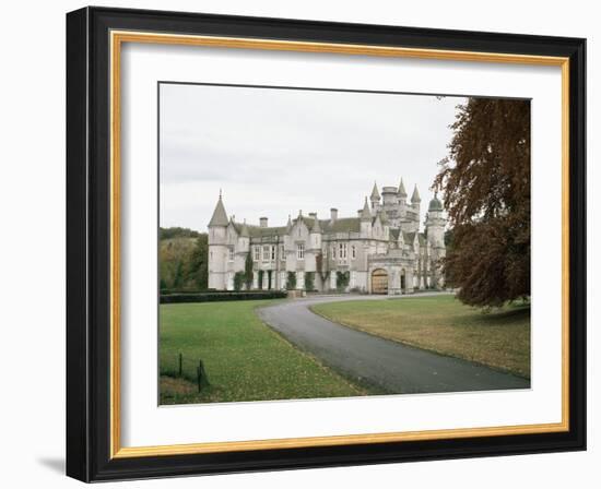 Balmoral Castle, Aberdeenshire, Highland Region, Scotland, United Kingdom-R H Productions-Framed Photographic Print