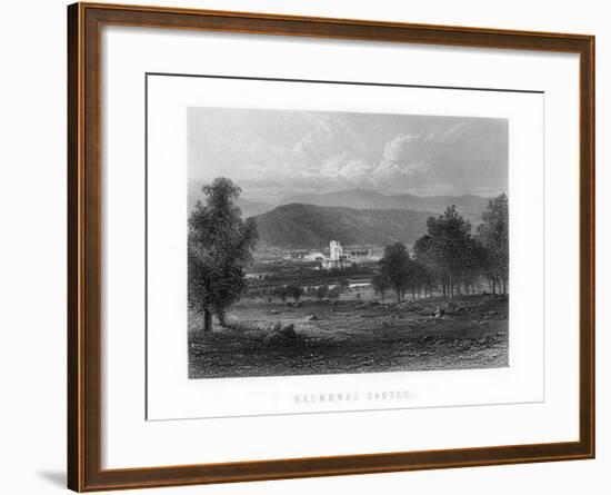 Balmoral Castle, Aberdeenshire, Scotland, 1899-null-Framed Giclee Print