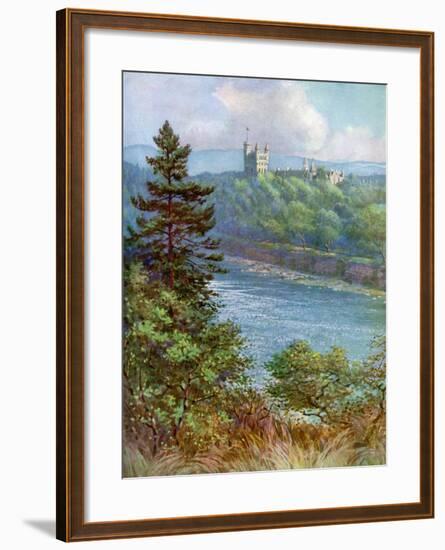 Balmoral Castle, Aberdeenshire, Scotland, 1924-1926-FC Varley-Framed Giclee Print