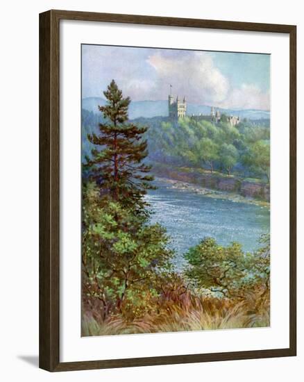 Balmoral Castle, Aberdeenshire, Scotland, 1924-1926-FC Varley-Framed Giclee Print