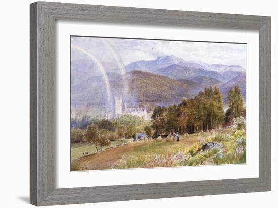 Balmoral Castle and Lochnagar-Ebenezer Wake Cook-Framed Giclee Print