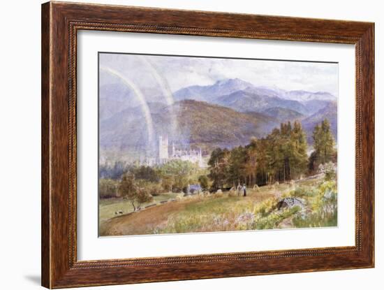 Balmoral Castle and Lochnagar-Ebenezer Wake Cook-Framed Giclee Print