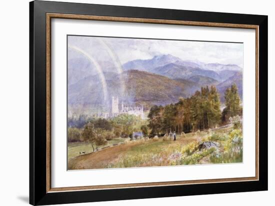 Balmoral Castle and Lochnagar-Ebenezer Wake Cook-Framed Giclee Print