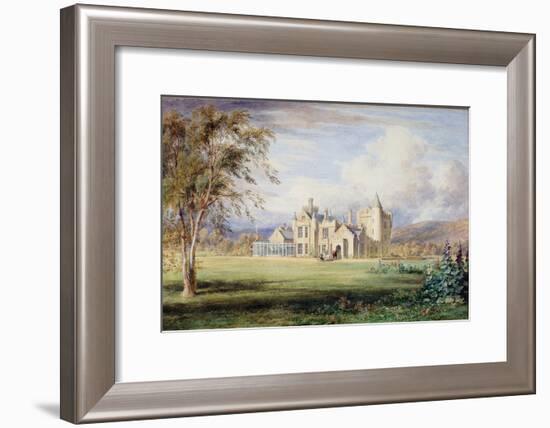 Balmoral Castle, C.1840-James William Giles-Framed Giclee Print