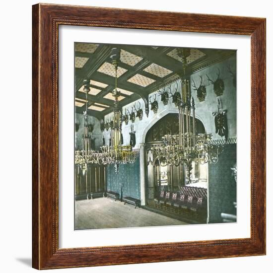 Balmoral (Scotland), the Castle, the Ballroom-Leon, Levy et Fils-Framed Photographic Print