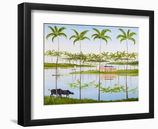 Balmy Backwaters, 2014-Rebecca Campbell-Framed Giclee Print