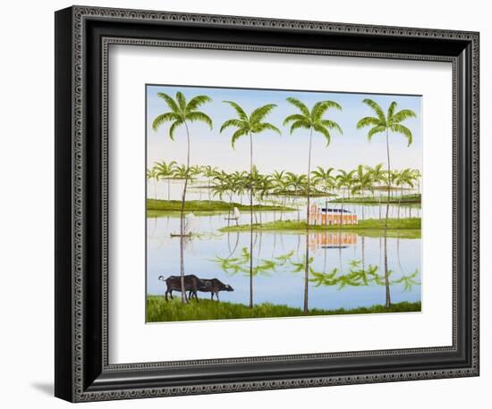 Balmy Backwaters, 2014-Rebecca Campbell-Framed Giclee Print