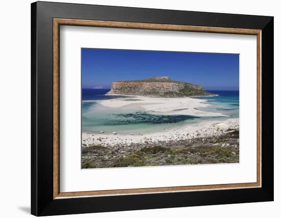 Balos Bay, Gramvousa Peninsula, Crete, Greek Islands, Greece, Europe-Markus Lange-Framed Photographic Print