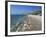 Balos Beach and Mount Kerketeas, Ormos Koumeikon, Samos, Aegean Islands, Greece-Stuart Black-Framed Photographic Print