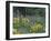 Balsam Root and Lupines Among Oregon White Oak and Pacific Ponderosa Pine, Rowena, Oregon, USA-null-Framed Photographic Print