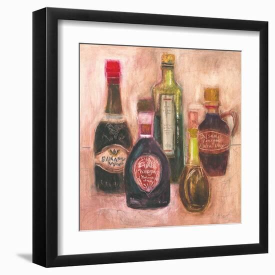 Balsamic Vinegar Sketch-Maret Hensick-Framed Art Print