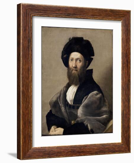 Balthazar Castiglione-Raffaello Sanzio-Framed Giclee Print