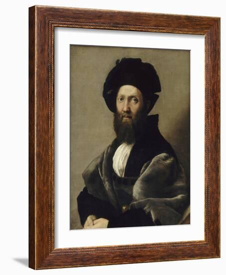 Balthazar Castiglione-Raffaello Sanzio-Framed Giclee Print