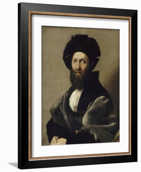 Balthazar Castiglione-Raffaello Sanzio-Framed Giclee Print