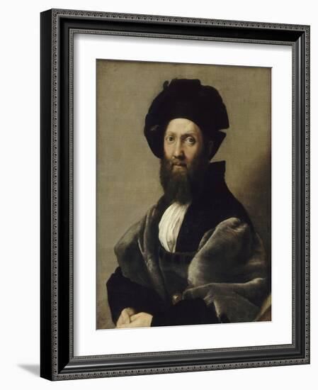 Balthazar Castiglione-Raffaello Sanzio-Framed Giclee Print