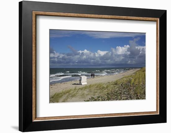 Baltic Beach Close Ahrenshoop-Uwe Steffens-Framed Photographic Print