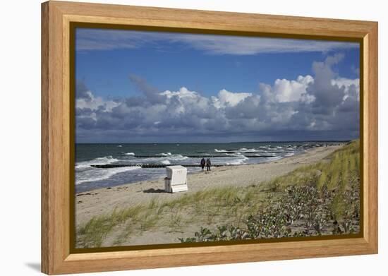 Baltic Beach Close Ahrenshoop-Uwe Steffens-Framed Premier Image Canvas