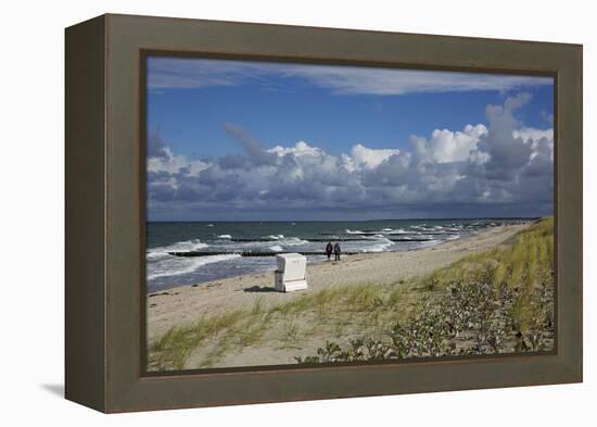 Baltic Beach Close Ahrenshoop-Uwe Steffens-Framed Premier Image Canvas