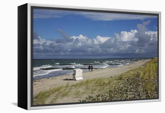 Baltic Beach Close Ahrenshoop-Uwe Steffens-Framed Premier Image Canvas