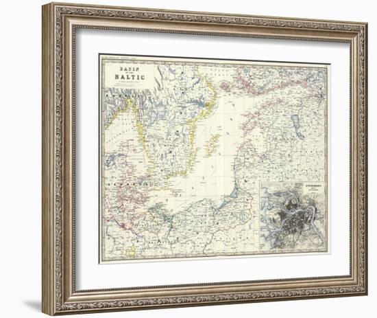 Baltic, c.1861-Alexander Keith Johnston-Framed Art Print