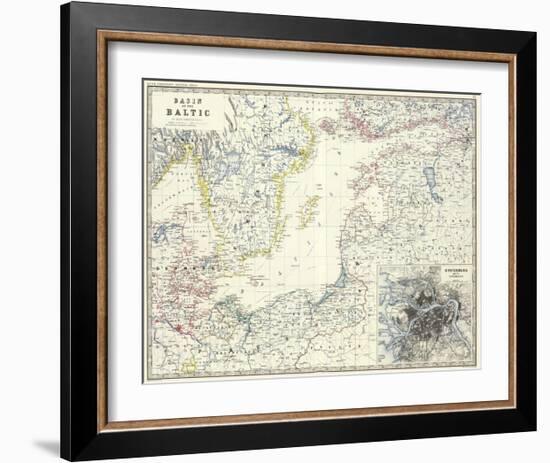 Baltic, c.1861-Alexander Keith Johnston-Framed Art Print