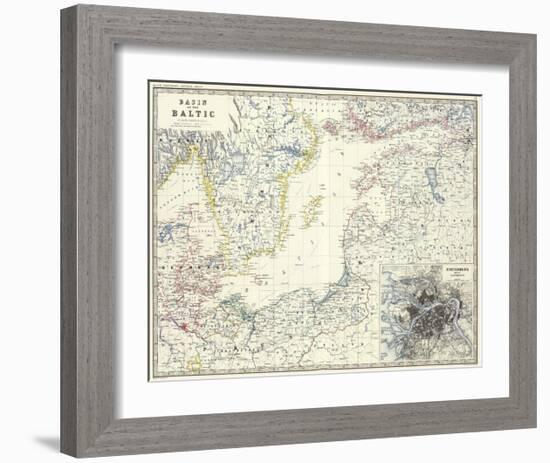 Baltic, c.1861-Alexander Keith Johnston-Framed Art Print