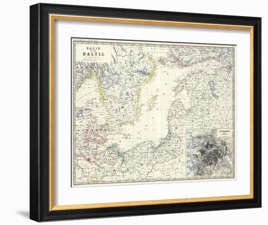 Baltic, c.1861-Alexander Keith Johnston-Framed Art Print