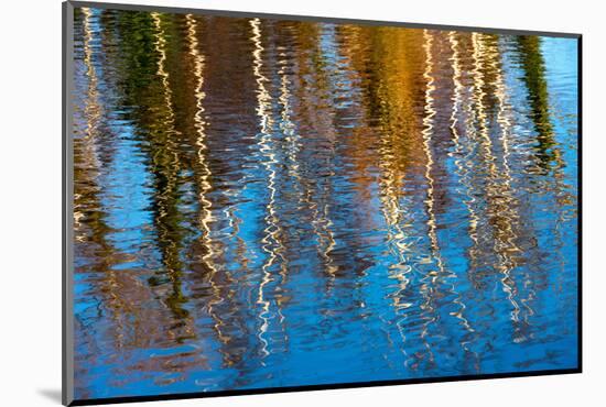 Baltic Sea, Darss, Port Mirroring-Catharina Lux-Mounted Photographic Print