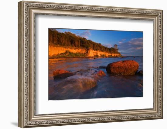 Baltic Sea, Insel Poel, Coast-Thomas Ebelt-Framed Photographic Print