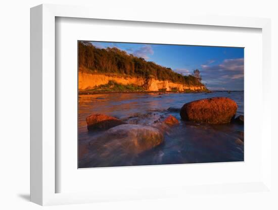 Baltic Sea, Insel Poel, Coast-Thomas Ebelt-Framed Photographic Print
