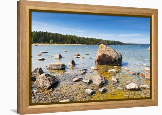Baltic Sea, Vana Juri Ots, Estonia, Baltic States-Nico Tondini-Framed Premier Image Canvas