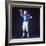 Baltimore Colts Football Player Johnny Unitas in Uniform While Holding Ball in Passing Stance-Yale Joel-Framed Premium Photographic Print