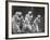 Baltimore Colts Playing Against the New York Giants-null-Framed Premium Photographic Print