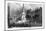 Baltimore, Maryland, Street View of the Battle Monument-Lantern Press-Mounted Art Print