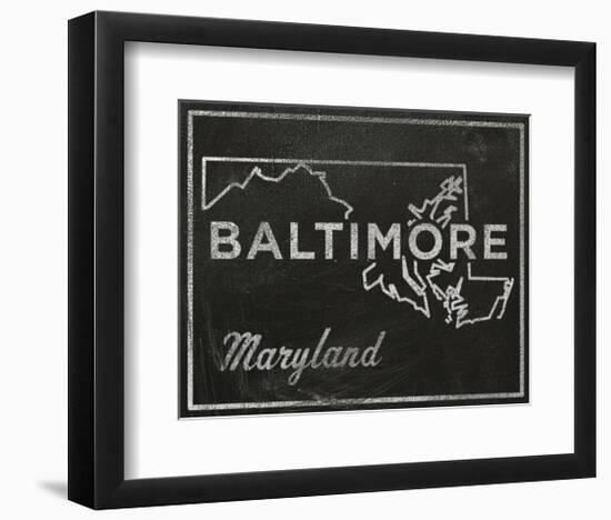 Baltimore, Maryland-John Golden-Framed Art Print