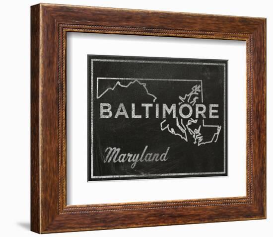 Baltimore, Maryland-John Golden-Framed Art Print