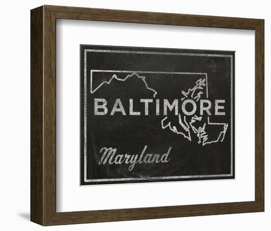 Baltimore, Maryland-John Golden-Framed Art Print