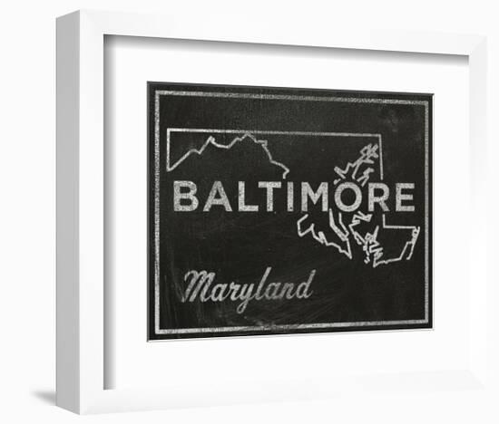 Baltimore, Maryland-John Golden-Framed Art Print