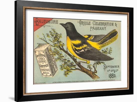 Baltimore Oriole Pageant-null-Framed Art Print