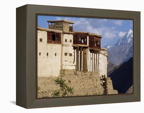 Baltit Fort, One of the Great Sights of the Karakoram Highway-Amar Grover-Framed Premier Image Canvas