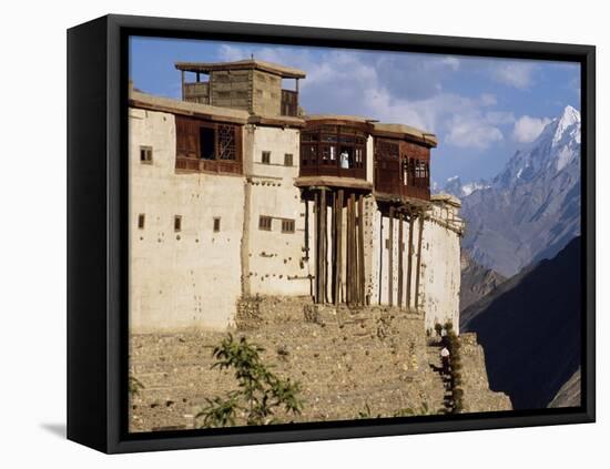 Baltit Fort, One of the Great Sights of the Karakoram Highway-Amar Grover-Framed Premier Image Canvas